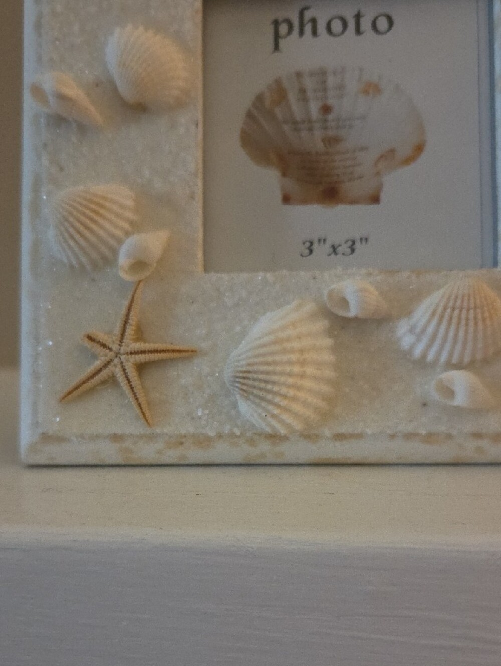 Ceramic Shell Photo Frame - Picture 2 of 11